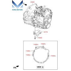NEW MANUAL T/M - 6 SPEED 2WD/4WD SET FOR HYUNDAI SANTA FE 2018-22