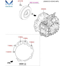 USED TRANSMISSION AT 8-SPEED 2WD/4WD HYUNDAI SANTA FE 2018-21