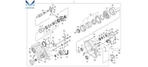 NEW TRANSFER ASSY-MT 4WD SET FOR KIA SORENTO 2002–10