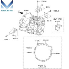 NEW TRANSMISSION ASSY-MT 4WD SET FOR KIA SORENTO 2009–12 NEW TRANSMISSION ASSY-MT 4WD SET FOR KIA SORENTO 2009–12