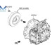 MOBIS TRANSMISSION A8LF2 FOR G6DC G6DP G6DN HYUNDAI KIA 2018-24