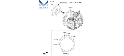NEW TRANSMISSION A8LF2 8-SPEED 2WD/4WD SET KIA SORENTO 2017-20