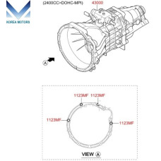 NEW MANUAL TRANSMISSION 5-SPEED 2WD HYUNDAI STAREX H-1 2015-18