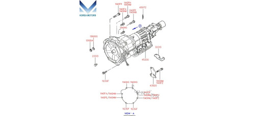 NEW TRANSMISSION AT 5-SPEED 2WD/4WD HYUNDAI STAREX H-1 1996-01