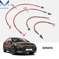 TUIX NEW POWERFUL TEFLON MESH BRAKE HOSE HYUNDAI SONATA LF 2017-19 TUIX NEW POWERFUL TEFLON MESH BRAKE HOSE HYUNDAI SONATA LF 2017-19