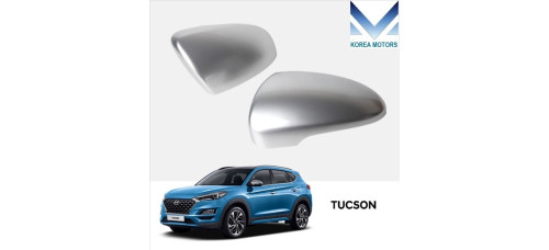 TUIX SILVER SIDE MIRROR COVER KIT FOR HYUNDAI TUCSON 2018-20