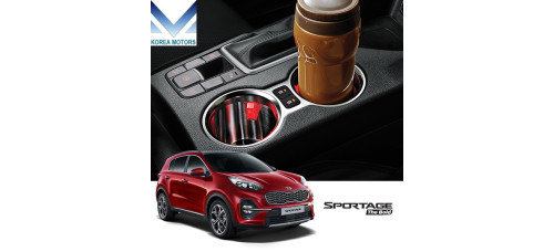 TUON WARM CUP HOLDER SET FOR KIA SPORTAGE BOLD 2018-20