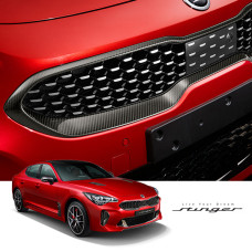 TUON REAL CARBON FRONT GRILLE MOLDING FOR KIA STINGER 2017-20
