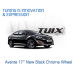 TUIX 17" DARK GRAY ALLOY WHEELS FOR HYUNDAI AVANTE ELANTRA 2010-15 TUIX 17" DARK GRAY ALLOY WHEELS FOR HYUNDAI AVANTE ELANTRA 2010-15