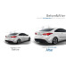 REAR SKIRT SET FOR HYUNDAI AVANTE / ELANTRA COUPE 2013-15