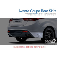 REAR SKIRT SET FOR HYUNDAI AVANTE / ELANTRA COUPE 2013-15 REAR SKIRT SET FOR HYUNDAI AVANTE / ELANTRA COUPE 2013-15