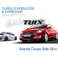 TUIX SIDE SKIRT SET FOR HYUNDAI AVANTE ELANTRA COUPE 2013-15