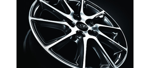 TUIX 17" DARK GRAY ALLOY WHEELS HYUNDAI ELANTRA AVANTA 2010-15