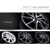 TUIX 17" DARK GRAY ALLOY WHEELS HYUNDAI ELANTRA AVANTA 2010-15
