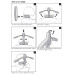 BRAND COLLECTION COAT HANGERS SET FOR HYUNDAI VEHICLES 2010-15