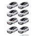 TUIX Rear Spoiler set for Hyundai i30 2011-15 TUIX Rear Spoiler set for Hyundai i30 2011-15