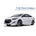 TUIX Point Emblem set for Hyundai i30 2011-15 TUIX Point Emblem set for Hyundai i30 2011-15
