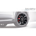 RAYS 19 WHEEL BLACK SET HYUNDAI SANTA FE 2012-15