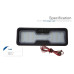 TUIX TAILGATE LIGHT OF DOOR TRIM KIT FOR HYUNDAI SANTA FE 2012-15