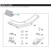 SUV KAYAK OUTDOOR CARRIER KIT HYUNDAI SANTA FE MAXCRUISE 2012-16