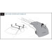 SUV WING BAR OUTDOOR EDGE KIT FOR HYUNDAI SANTA FE 2012-16