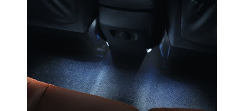 SUV FOOT LAMP PACKAGE KIT FOR HYUNDAI SANTA FE MAXCRUISE 2012-16