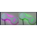 ARTX HYUNDAI SANTA FE DM - LED CUP HOLDER CONSOLE INTERIOR PLATES