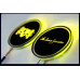 ARTX HYUNDAI SANTA FE DM - LED CUP HOLDER CONSOLE INTERIOR PLATES
