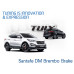 TUIX BREMBO BRAKE SYSTEM FOR SANTA FE DM 2012-17