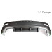 REAR BUMPER BODY KIT FOR HYUNDAI SANTA FE DM 2012-16