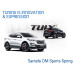 TUIX SPORTS SPRING SET FOR HYUNDAI SANTA FE DM / IX45 2012-17