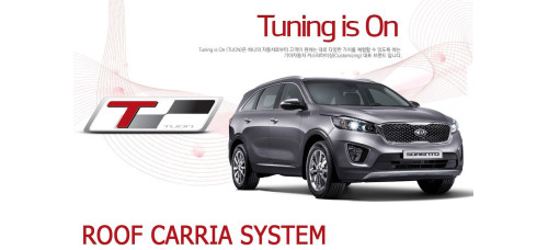 TUON ROOF CARRIA SYSTEM FOR KIA SORENTO R 2014-16 TUON ROOF CARRIA SYSTEM FOR KIA SORENTO R 2014-16